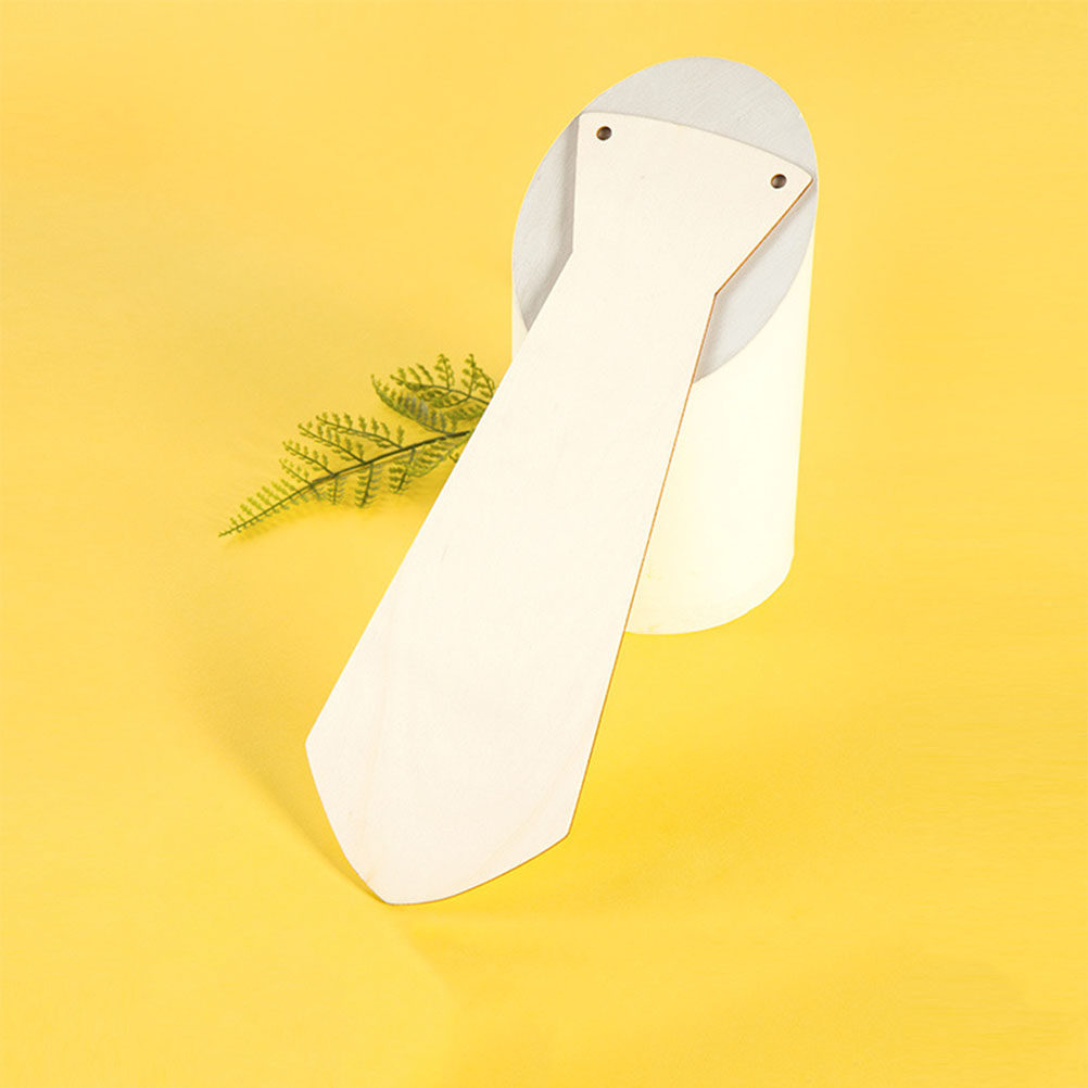 5Pcs Wooden Necktie DIY Painti - Art And Craft For Father'S Day 评论和价格